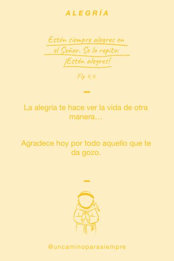 Tarjeta de alegría
